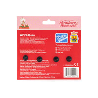 Loyal Subjects STRAWBERRY SHORTCAKE Glitter Metal Pin 4pk