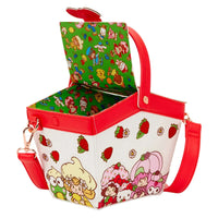 SANRIO x STRAWBERRY SHORTCAKE Scented Figural Basket Crossbody Bag