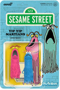 Super7 Reaction Sesame Street YIP YIP MARTIANS 3.75" Action Figure 2pk