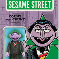 Super7 Reaction Sesame Street COUNT VON COUNT 3.75" Action Figure