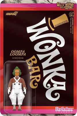 Super7 Reaction Willy Wonka OOMPA LOOMPA 3.75