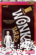 Super7 Reaction Willy Wonka MIKE TEEVEE (White Suit) 3.75" Action Figure