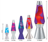 Lava Lite CHROME-PLATED CHRIMSON 14.5" Lava Lamp