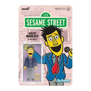 Super7 Reaction Sesame Street GUY SMILEY 3.75" Action Figure