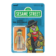 Super7 Reaction Sesame Street LEFTY THE SALESMAN 3.75" Action Figure