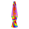 Lava Lite FLOWING COLOR BAND (Purple Liquid/Yellow Wax) 14.5" Lava Lamp