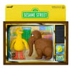 Super7 Sesame Street BIG BIRD & SNUFFLEUPAGUS 4" Action Figure 2pk