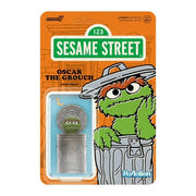 Super7 Reaction Sesame Street OSCAR THE GROUCH 3.75" Action Figure