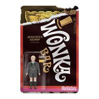 Super7 Reaction Willy Wonka AUGUSTUS GLOOP 3.75" Action Figure