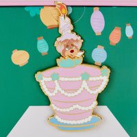 Loungefly Alice in Wonderland UNBIRTHDAY CAKE 3" Sliding-Collector Box Pin