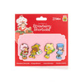 Loyal Subjects STRAWBERRY SHORTCAKE Glitter Metal Pin 4pk