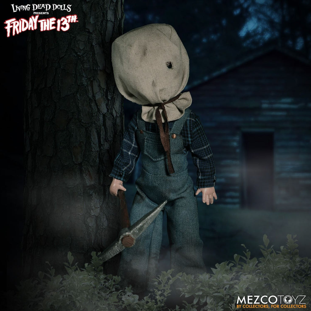 Mezco Living Dead Dolls: Friday The 13th Part2 JASON VOORHEES Deluxe 10" Doll