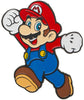 Bioworld Super Mario Bros. MARIO 4" Lapel Pin