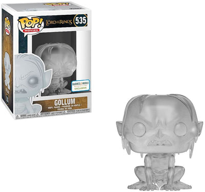 Funko Pop! Movies Lord of the Rings GOLLUM (Invisible) Vinyl Figure #535