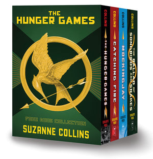 Scholastic Press THE HUNGER GAMES by Suzanne Collins (Hardcover 4-Book Box Set)