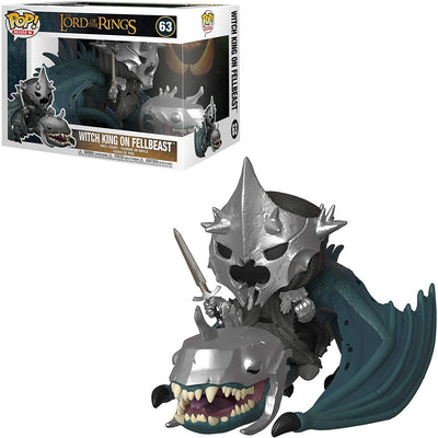Funko Pop! Rides Lord of the Rings WITCH KING ON FELLBEAST Vinyl Figure #63