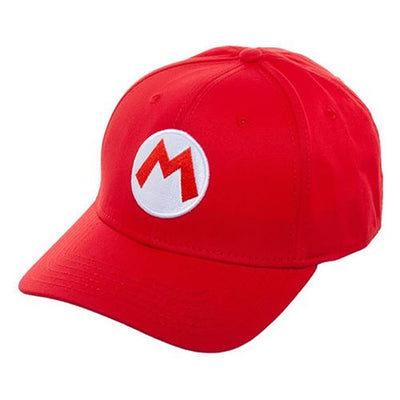 Bioworld Super Mario Bros. MARIO (Red) Flex-Fit Hat