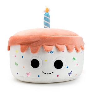Kidrobot Yummy World CASEY CONFETTI CAKE (Light-Up) 8"x12" XL Plushie