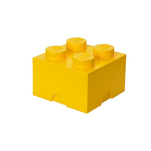 LEGO Room Copenhagen BRIGHT YELLOW Storage Brick 4