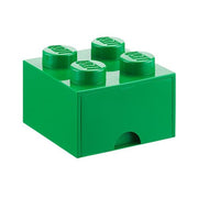 LEGO Room Copenhagen DARK GREEN Storage Brick Drawer 4 (1 Handle)