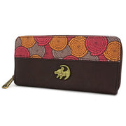 Loungfly Disney's THE LION KING 8"x4" Floral Print Wallet