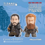 Titan Merchandise Game of Thrones JON SNOW/TORMUND 3" (NYCC2018) 2-Pack