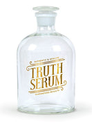 Bottled Up TRUTH SERUM 32oz. Glass Decanter by Fred Studio