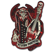 Retro-a-Go-Go! PSYCHO FOREVER 3.75"x 5.25" Embroidered Patch