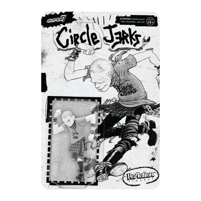 Super7 ReAction Circle Jerks SKANK MAN (Greyscale) 3.75
