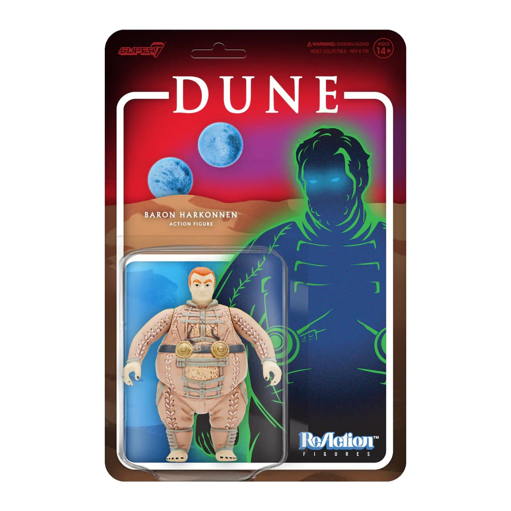 Super7 ReAction Dune BARON HARKONNEN 3.75" Action Figure