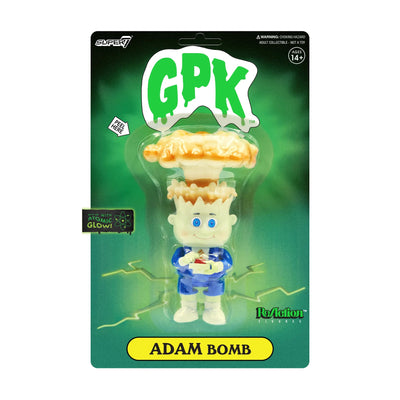 Super7 ReAction GPK ADAM BOMB (Glow Variant) 3.75