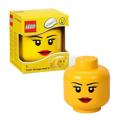 LEGO Room Copenhagen LARGE GIRL Storage Head