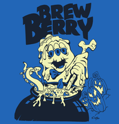 Wax-Eye Cereal Killers BREW BERRY Glow-in-the-Dark T-Shirt (Size: M-XL)