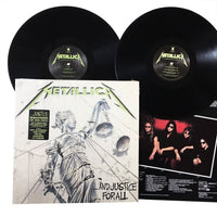 METALLICA: AND JUSTICE FOR ALL (180gm 2LP Reissue)(Blackened2018)