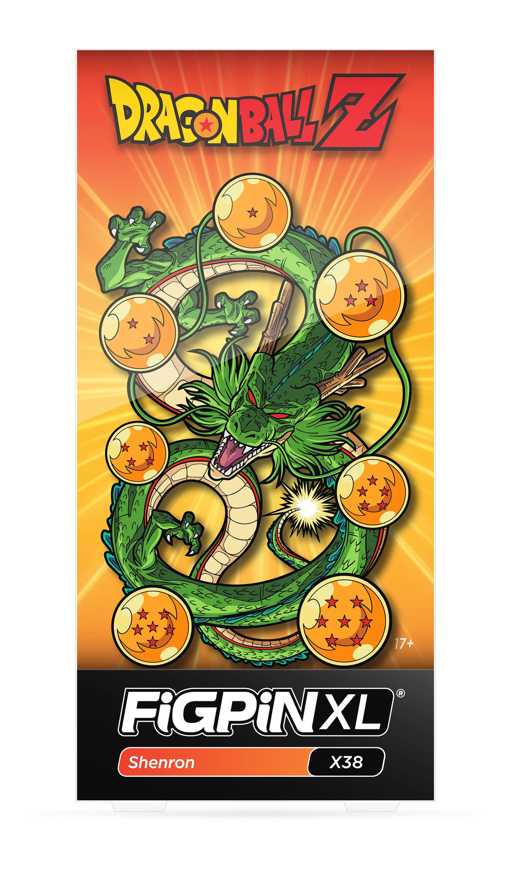 FiGPiN XL Dragon Ball Z SHENRON 6" Enamel Pin #X38 (1stEd.LotB)