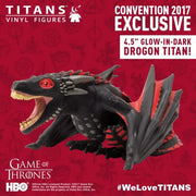 Titan Merchandise Game of Thrones DROGON 4.5" (GitD SDCC2017 Exclusive)