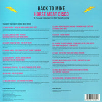 BACK TO MINE: HORSE MEAT DISCO (Ltd.Ed.Yellow 2LP UK Import)(BTM2022)