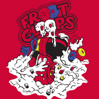 Wax-Eye Cereal Killers FROOT GLOOPS Glow-in-the-Dark T-Shirt (Size: M-XL)
