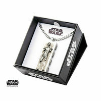 Body Vibe Star Wars ESB HAN SOLO IN CARBONITE 2" Stainless Steel Necklace