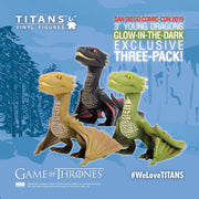 Titan Merchandise Game of Thrones YOUNG DRAGONS (GitD SDCC2019) 3" Vinyl Figure 3-Pack