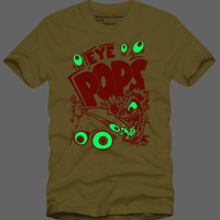 Wax-Eye Cereal Killers EYE POPS Glow-in-the-Dark T-Shirt (Size: M-XL)